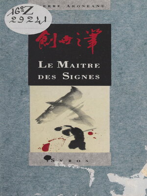 cover image of Le maître des signes